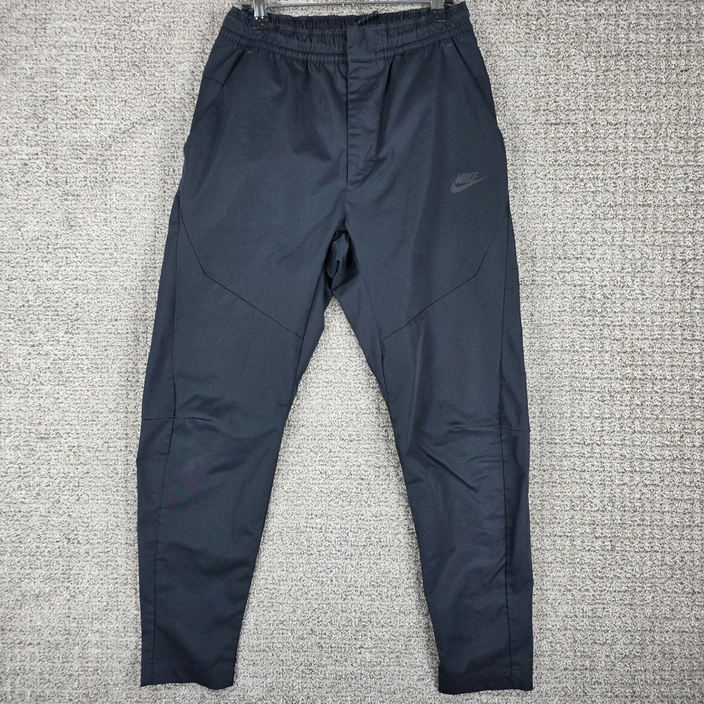 Nike Sportswear Tech Commuter Woven Jogger Pants Black Mens Small
